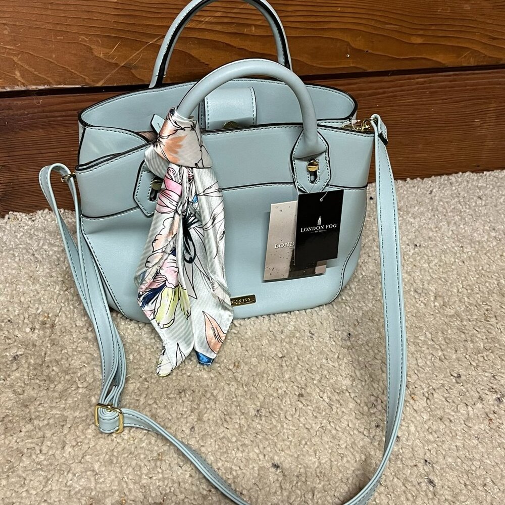 London Fog Purse - Mist - Tags - Scarf